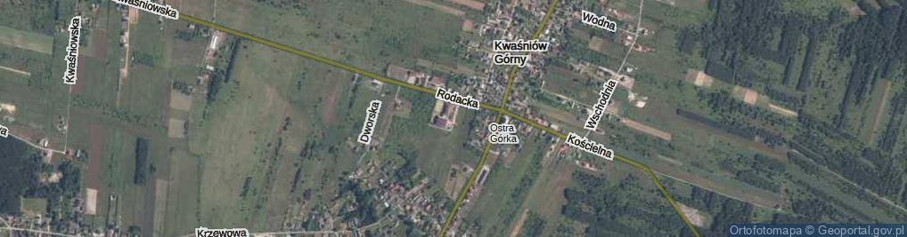 Zdjęcie satelitarne Basztowa ul.